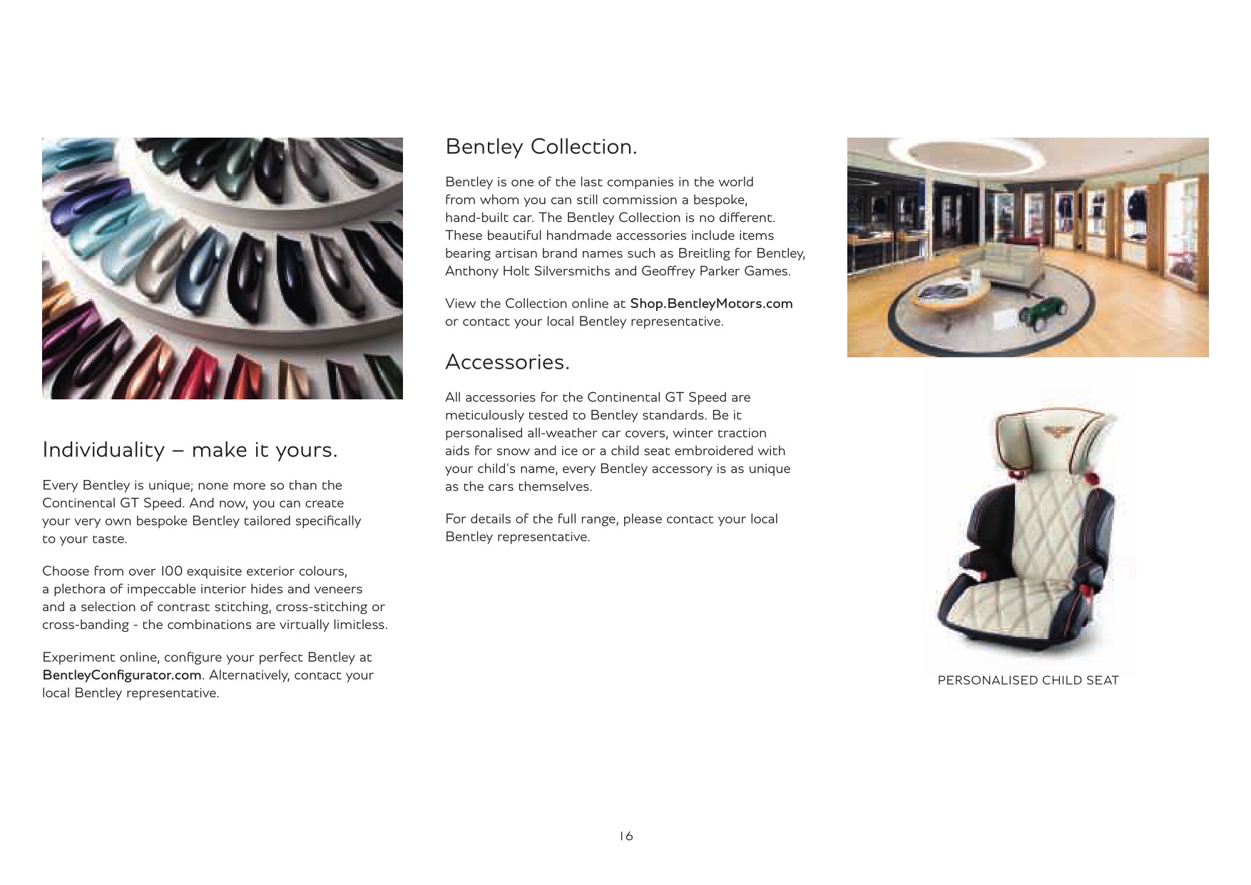 2014 Bentley Continental GT Brochure Page 20